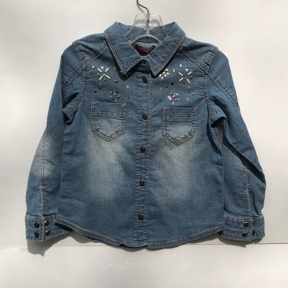 Catimini Girl Jean Shirt